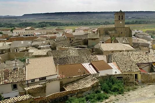 Murillo el Fruto, una de las localidades donde tapizamos